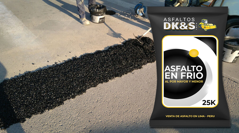 Venta de Asfalto en Frio Lima Sacos 25 kg m3 - Venta asfalto